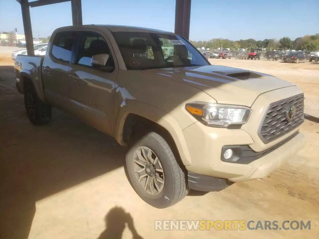 1 Photograph of a damaged car 3TMCZ5AN2LM354677 TOYOTA TACOMA 2020