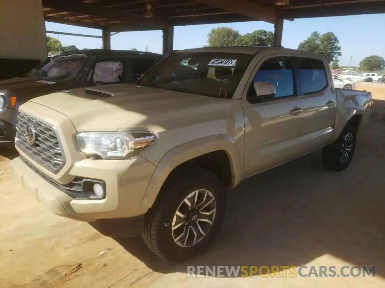 2 Photograph of a damaged car 3TMCZ5AN2LM354677 TOYOTA TACOMA 2020