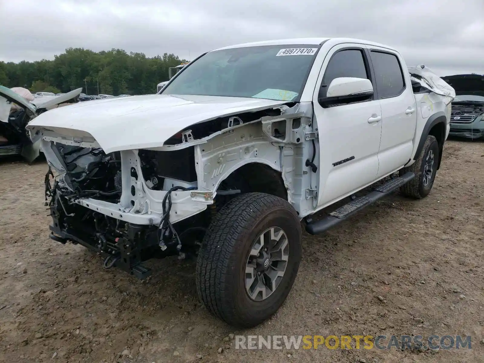 2 Photograph of a damaged car 3TMCZ5AN3LM289287 TOYOTA TACOMA 2020