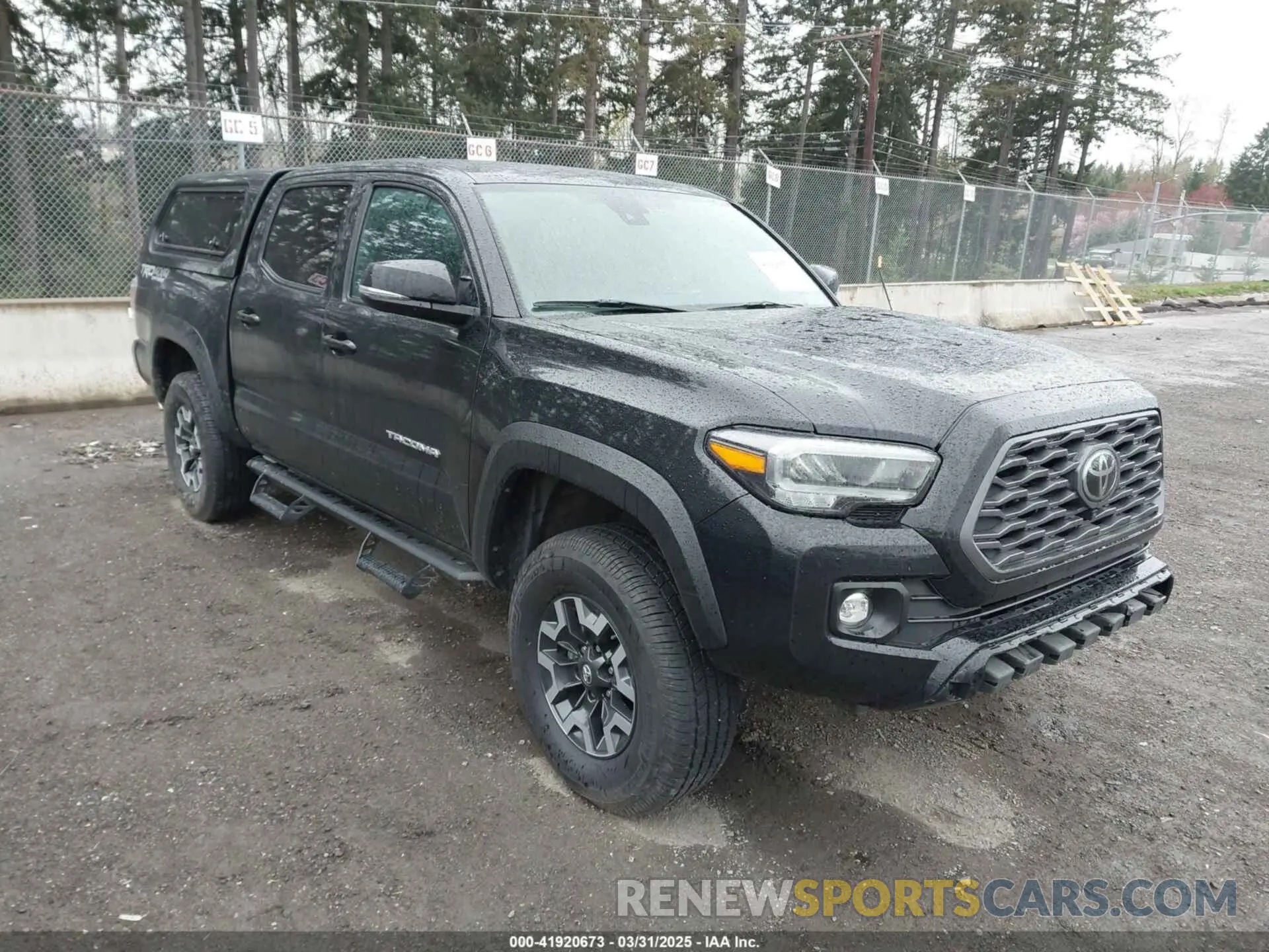 1 Photograph of a damaged car 3TMCZ5AN3LM309666 TOYOTA TACOMA 2020