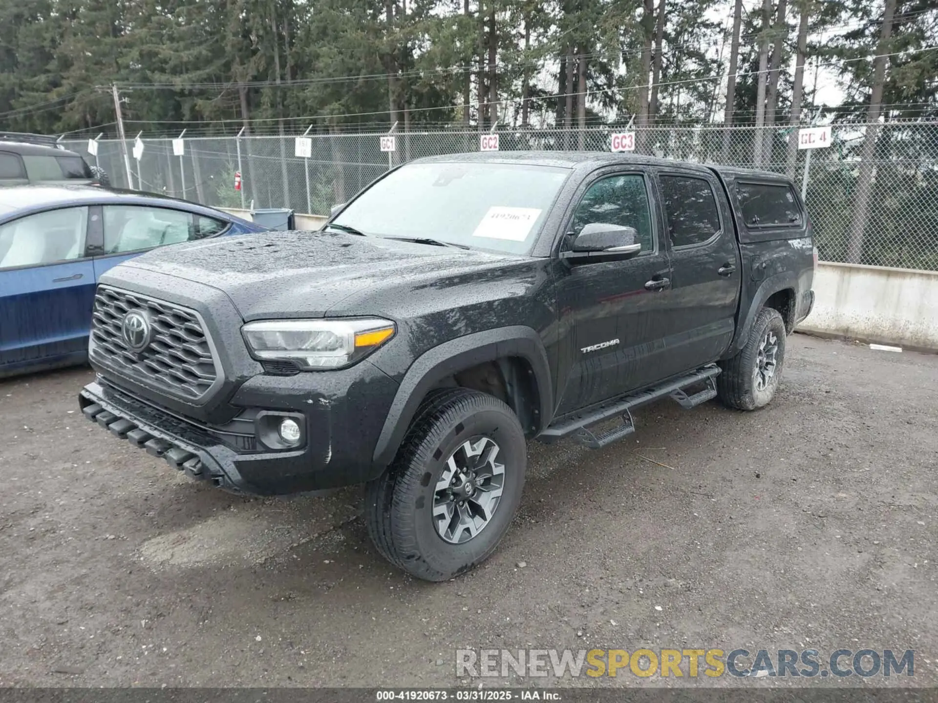 2 Photograph of a damaged car 3TMCZ5AN3LM309666 TOYOTA TACOMA 2020