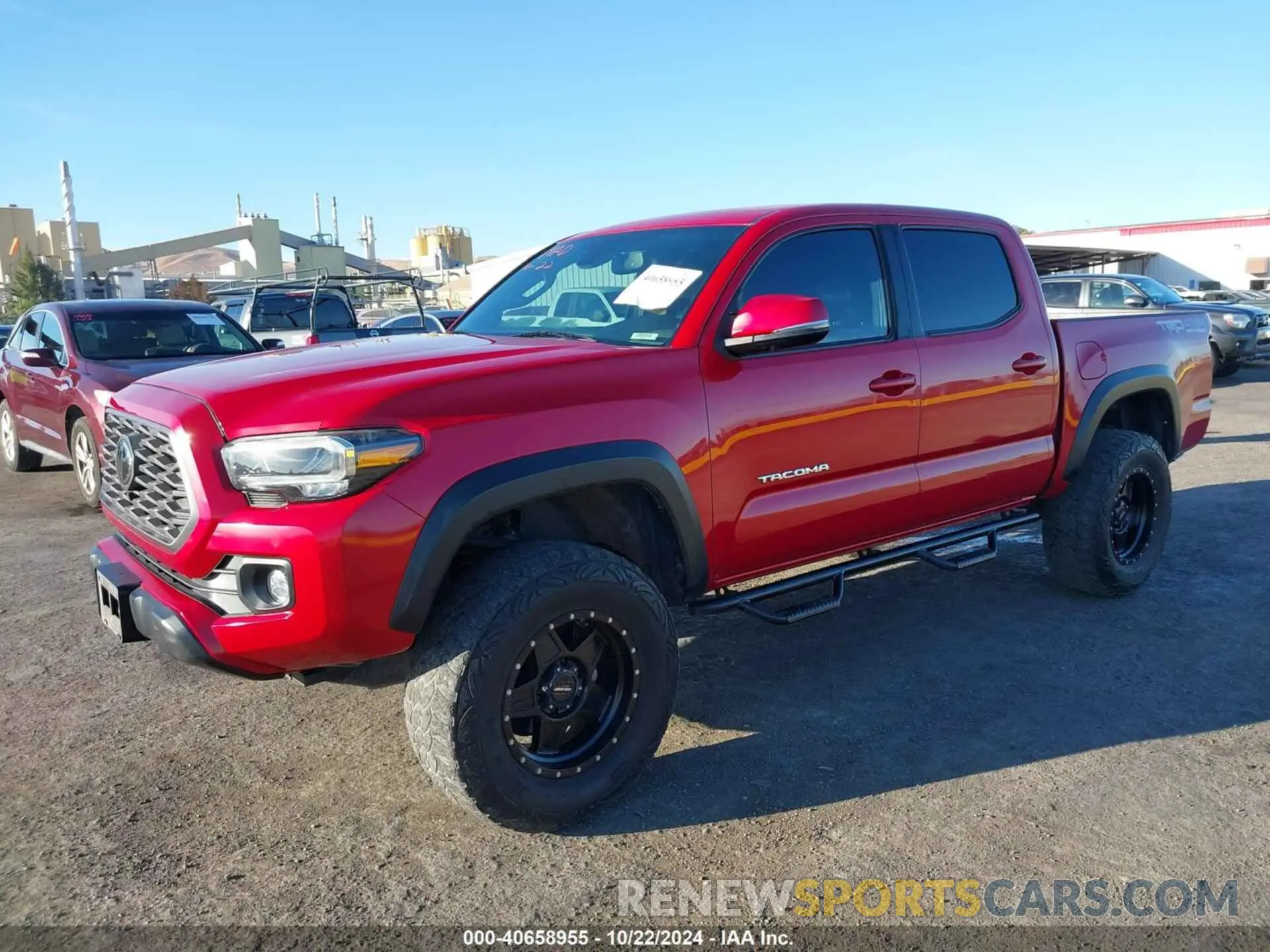 2 Photograph of a damaged car 3TMCZ5AN3LM312339 TOYOTA TACOMA 2020