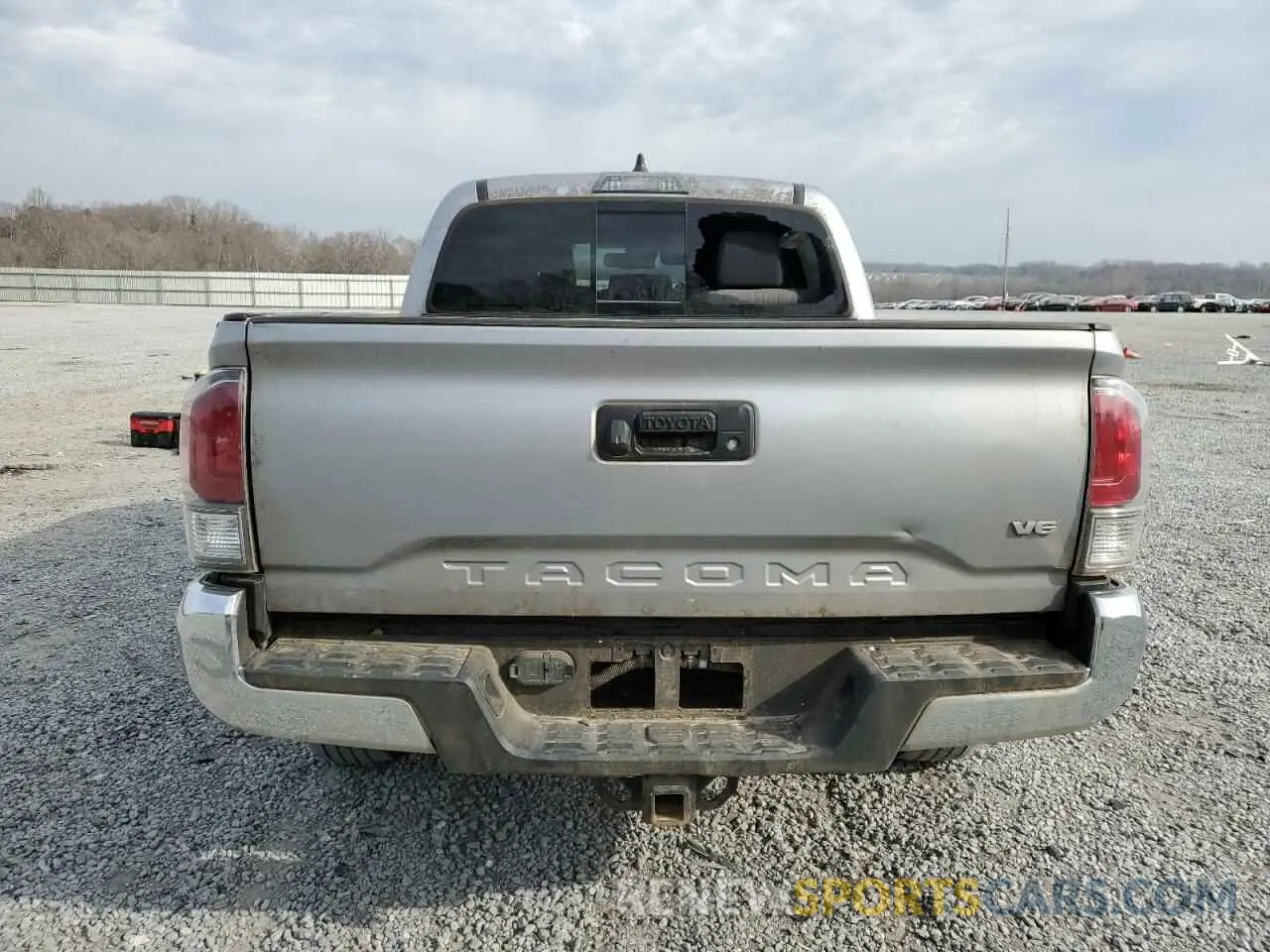 6 Photograph of a damaged car 3TMCZ5AN3LM316973 TOYOTA TACOMA 2020
