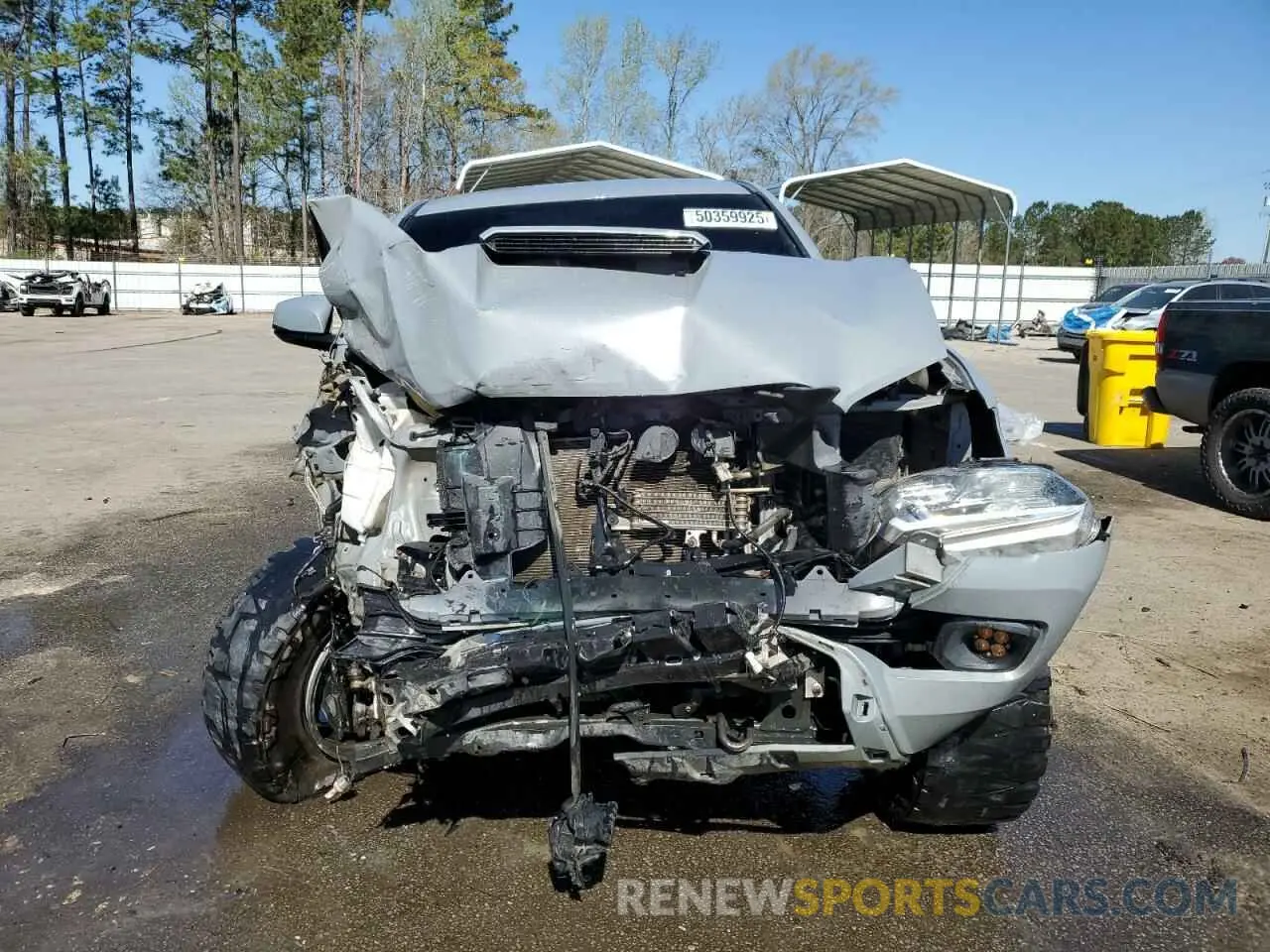 5 Photograph of a damaged car 3TMCZ5AN3LM328007 TOYOTA TACOMA 2020
