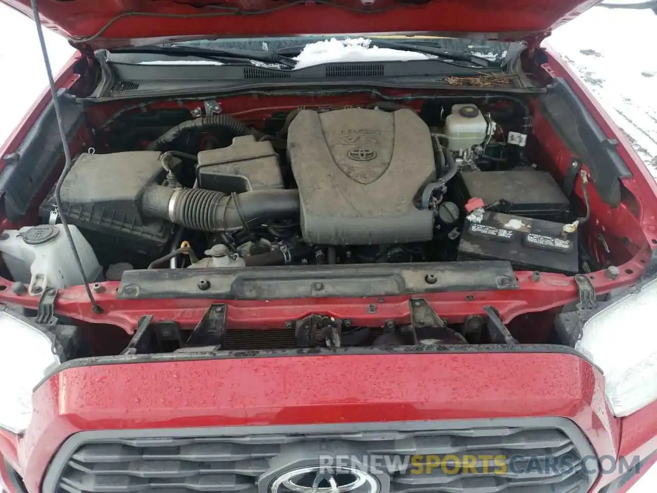 7 Photograph of a damaged car 3TMCZ5AN3LM332879 TOYOTA TACOMA 2020