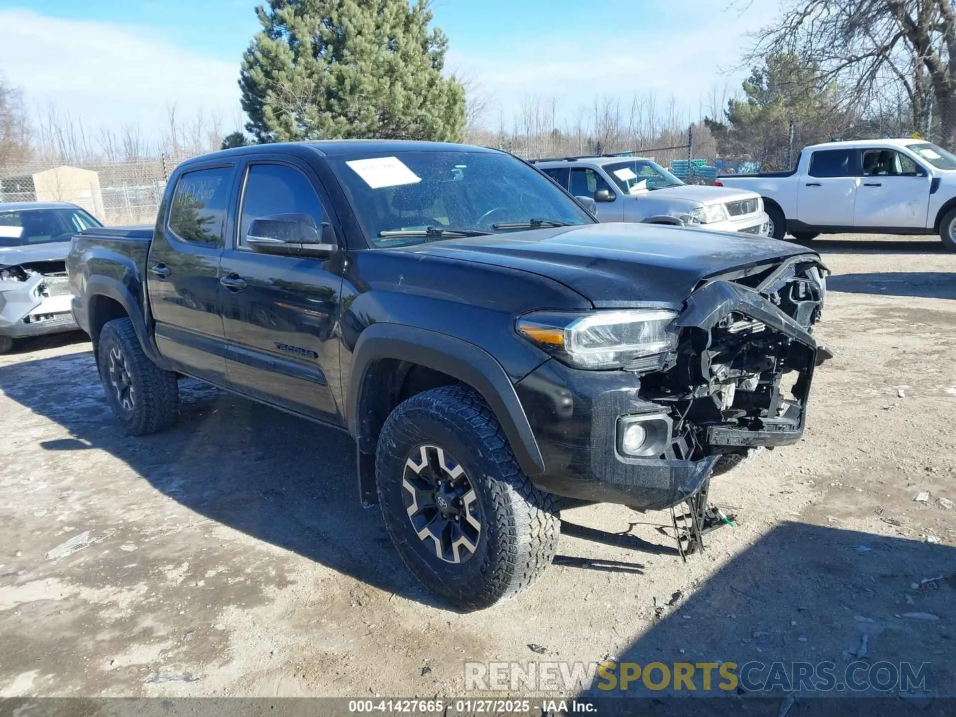 1 Photograph of a damaged car 3TMCZ5AN3LM337337 TOYOTA TACOMA 2020