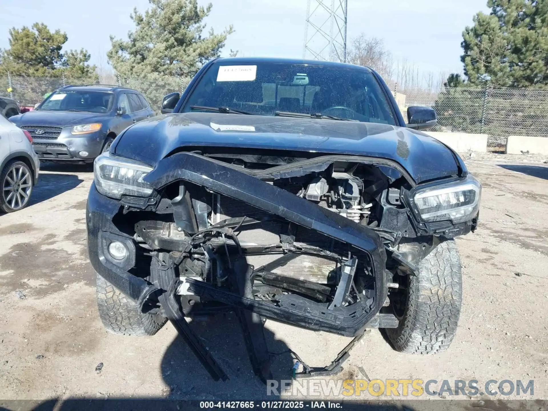 6 Photograph of a damaged car 3TMCZ5AN3LM337337 TOYOTA TACOMA 2020