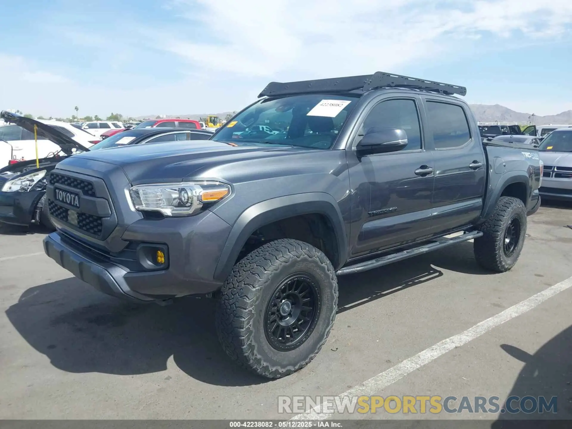 2 Photograph of a damaged car 3TMCZ5AN3LM357510 TOYOTA TACOMA 2020