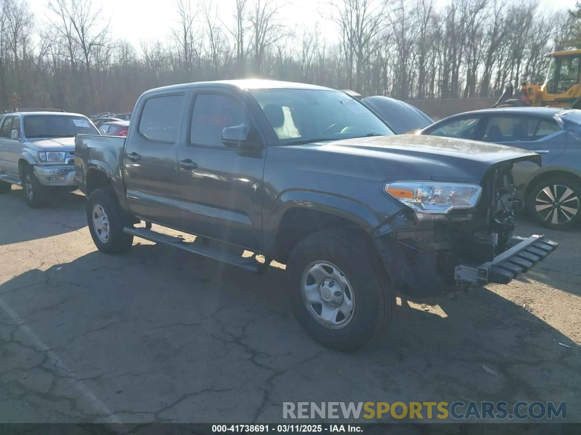 1 Photograph of a damaged car 3TMCZ5AN4LM307814 TOYOTA TACOMA 2020