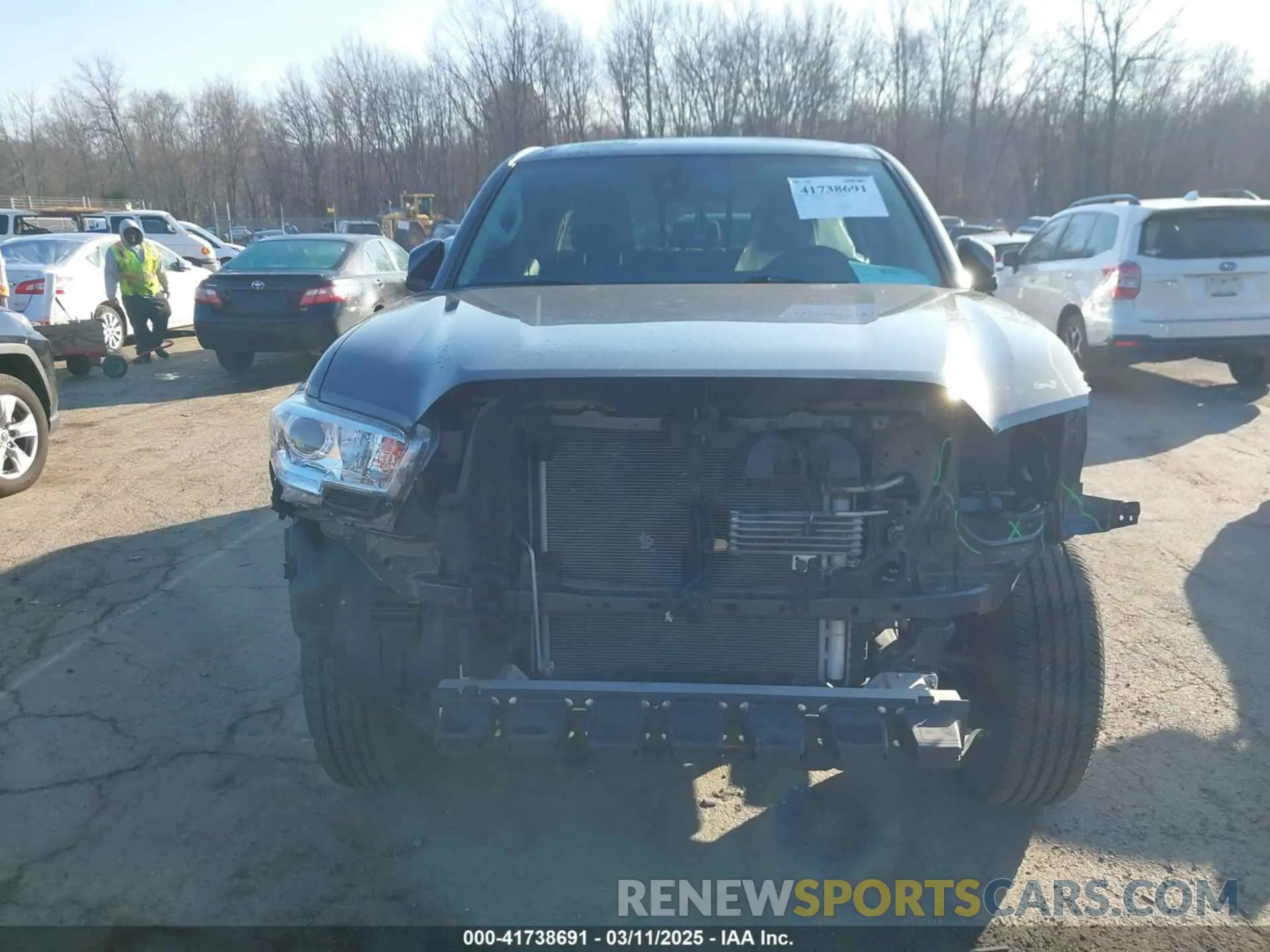 12 Photograph of a damaged car 3TMCZ5AN4LM307814 TOYOTA TACOMA 2020