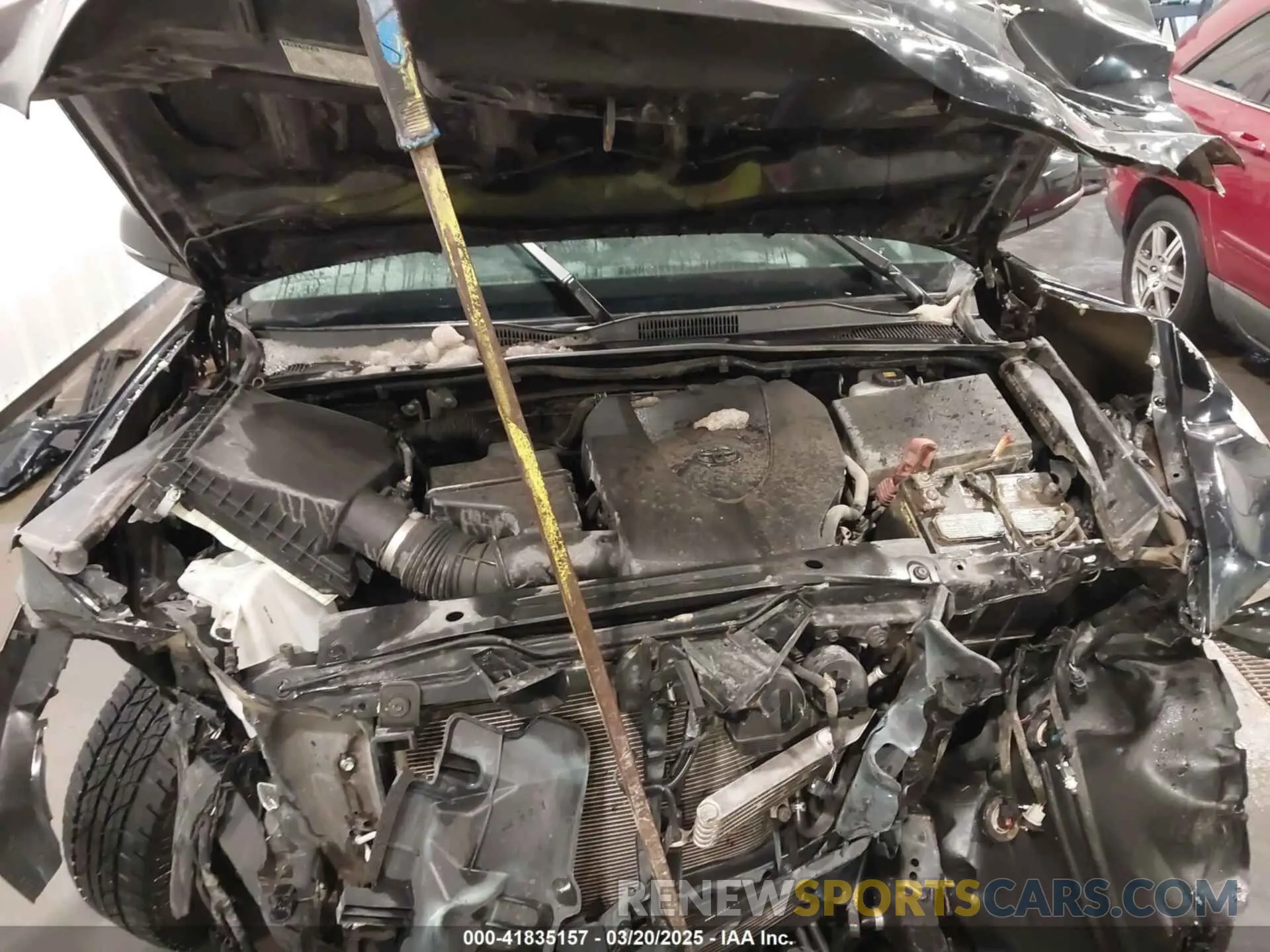 10 Photograph of a damaged car 3TMCZ5AN4LM338884 TOYOTA TACOMA 2020