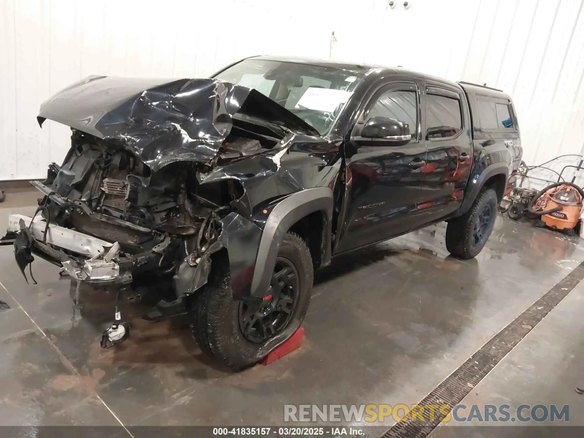 2 Photograph of a damaged car 3TMCZ5AN4LM338884 TOYOTA TACOMA 2020