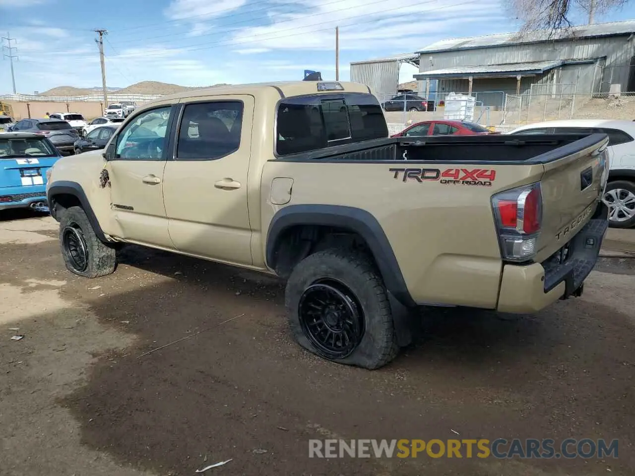 2 Photograph of a damaged car 3TMCZ5AN5LM289114 TOYOTA TACOMA 2020