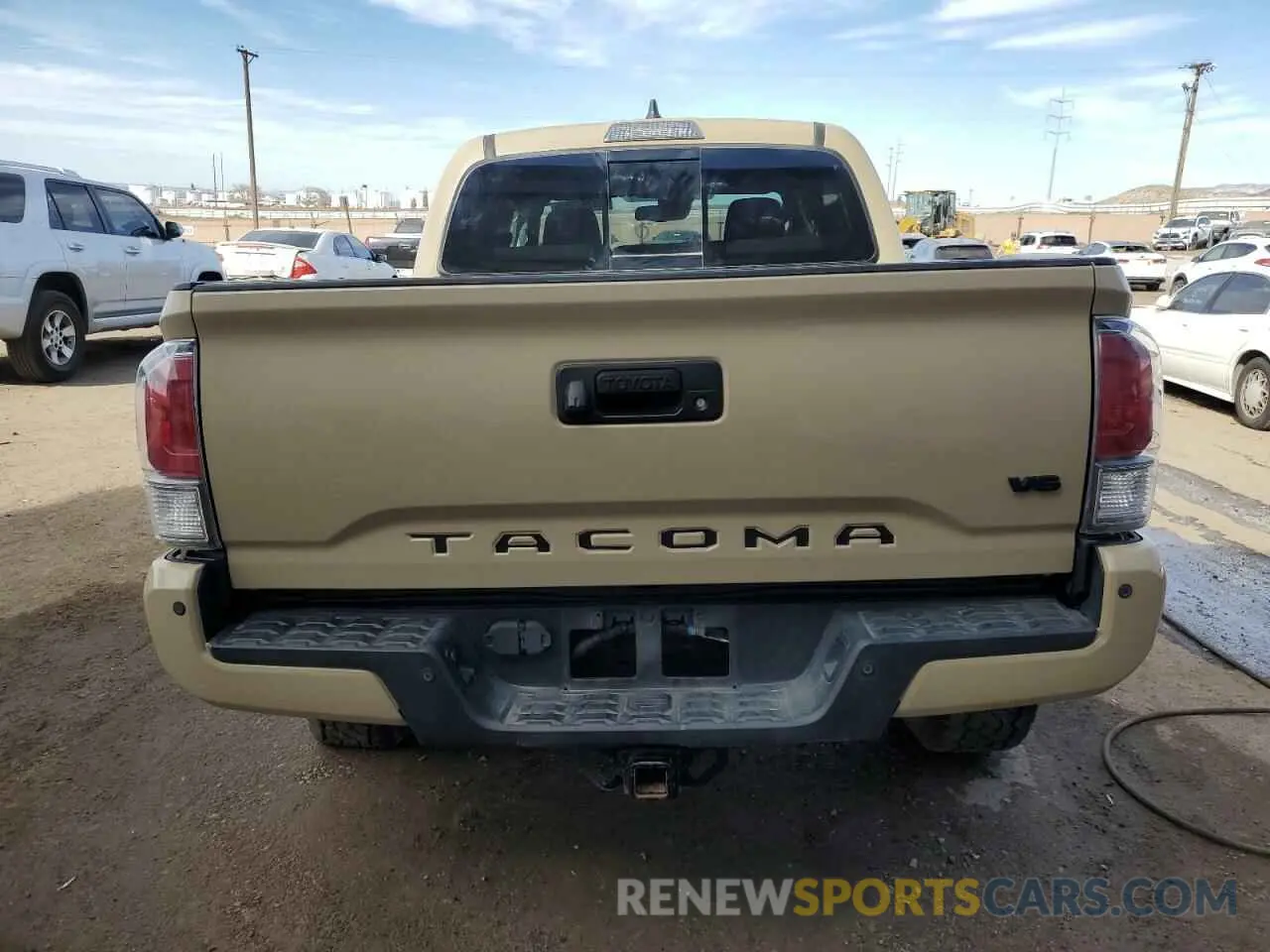 6 Photograph of a damaged car 3TMCZ5AN5LM289114 TOYOTA TACOMA 2020