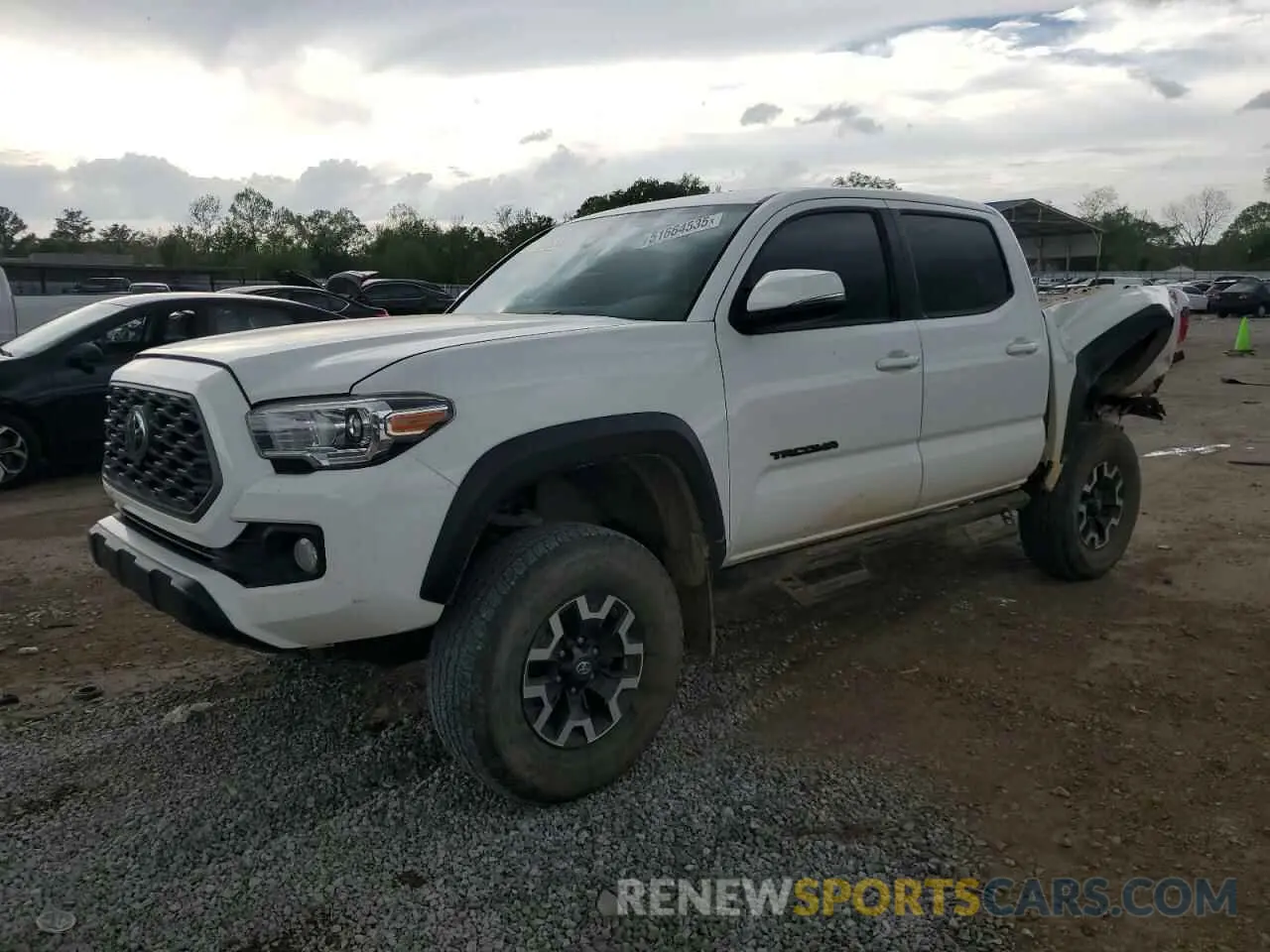 1 Photograph of a damaged car 3TMCZ5AN5LM292675 TOYOTA TACOMA 2020