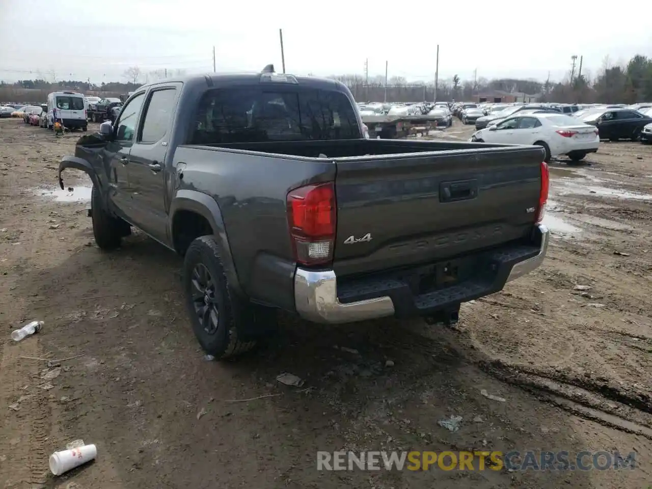 3 Photograph of a damaged car 3TMCZ5AN5LM298346 TOYOTA TACOMA 2020