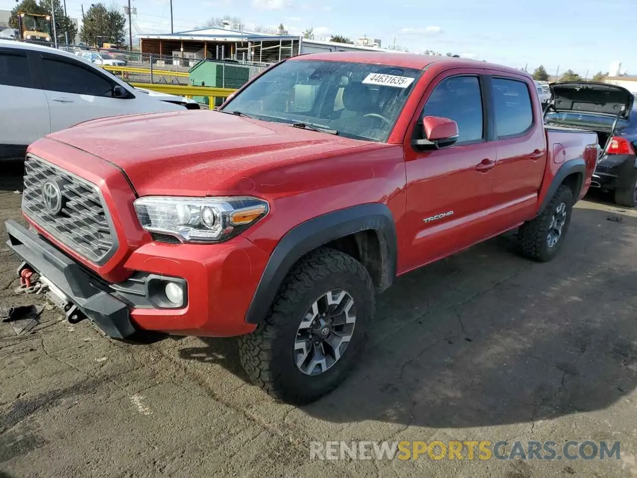 1 Photograph of a damaged car 3TMCZ5AN5LM319356 TOYOTA TACOMA 2020