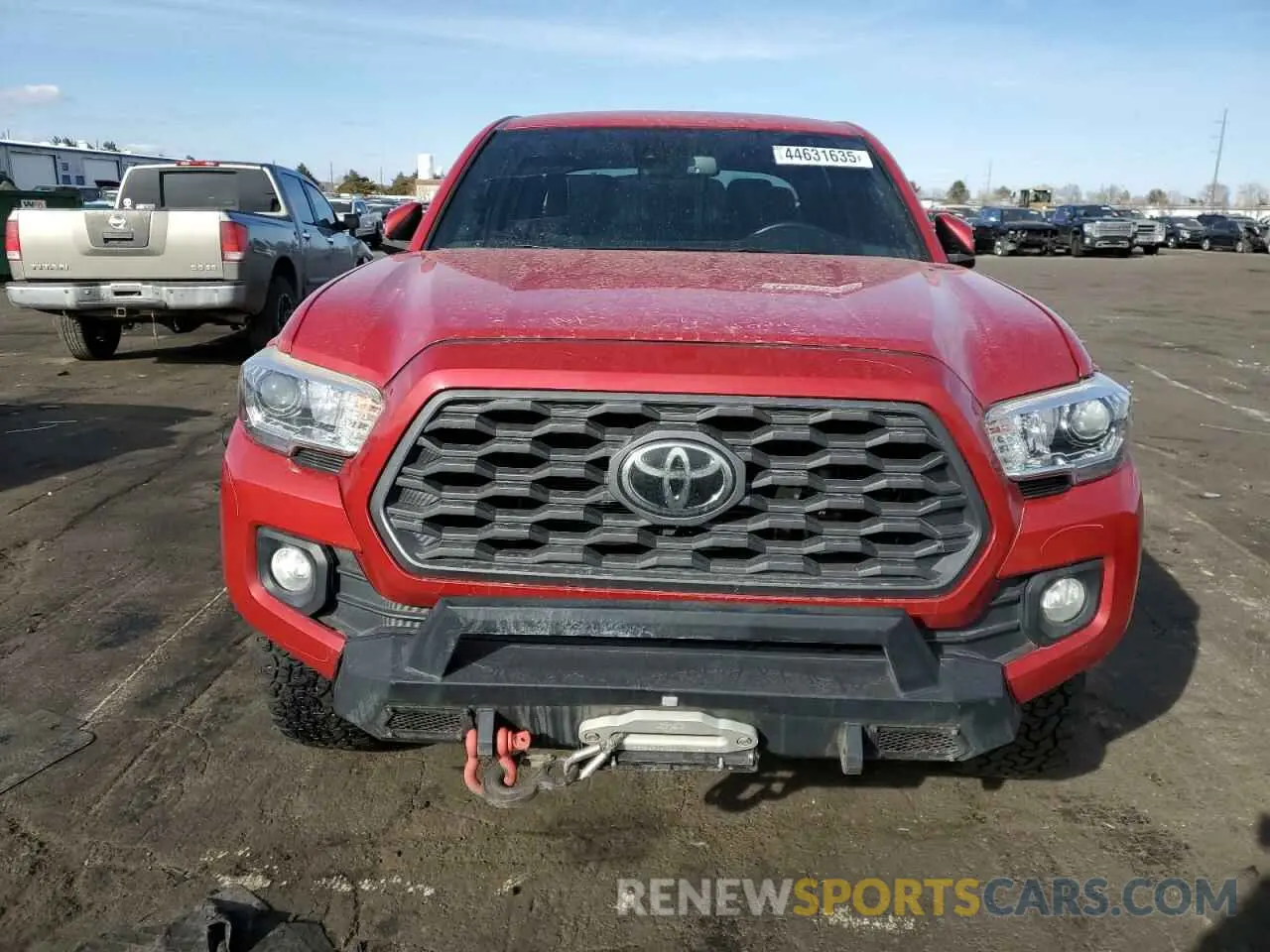 5 Photograph of a damaged car 3TMCZ5AN5LM319356 TOYOTA TACOMA 2020
