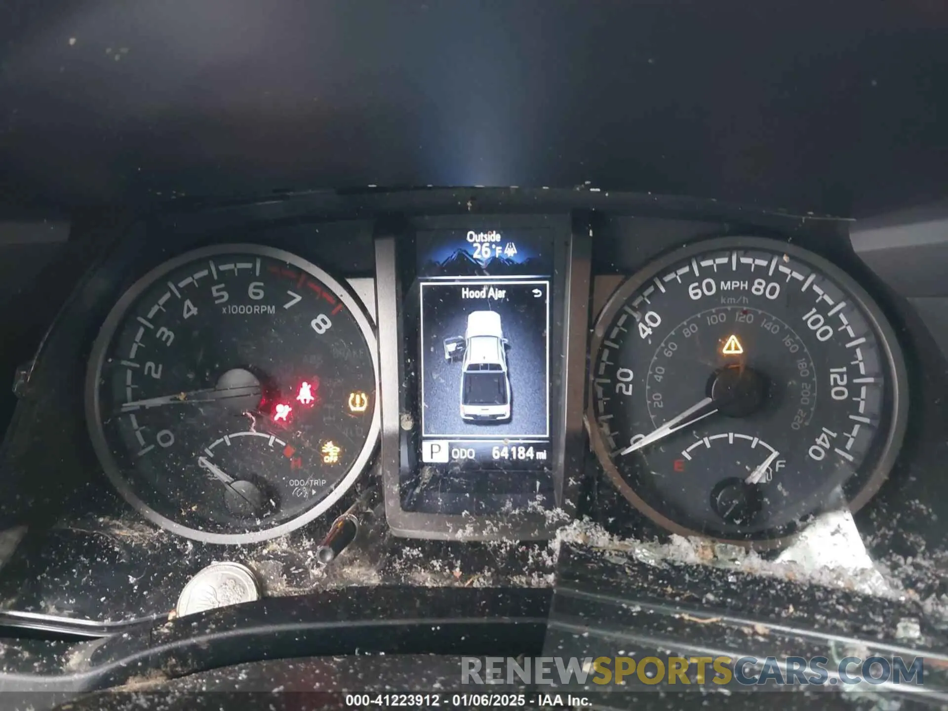 7 Photograph of a damaged car 3TMCZ5AN5LM338408 TOYOTA TACOMA 2020