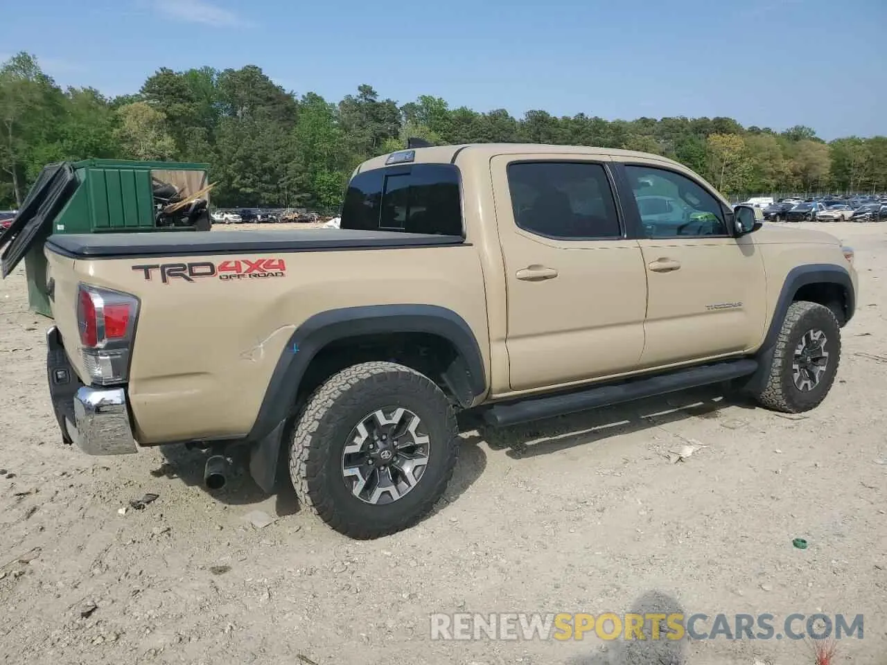 3 Photograph of a damaged car 3TMCZ5AN5LM338926 TOYOTA TACOMA 2020
