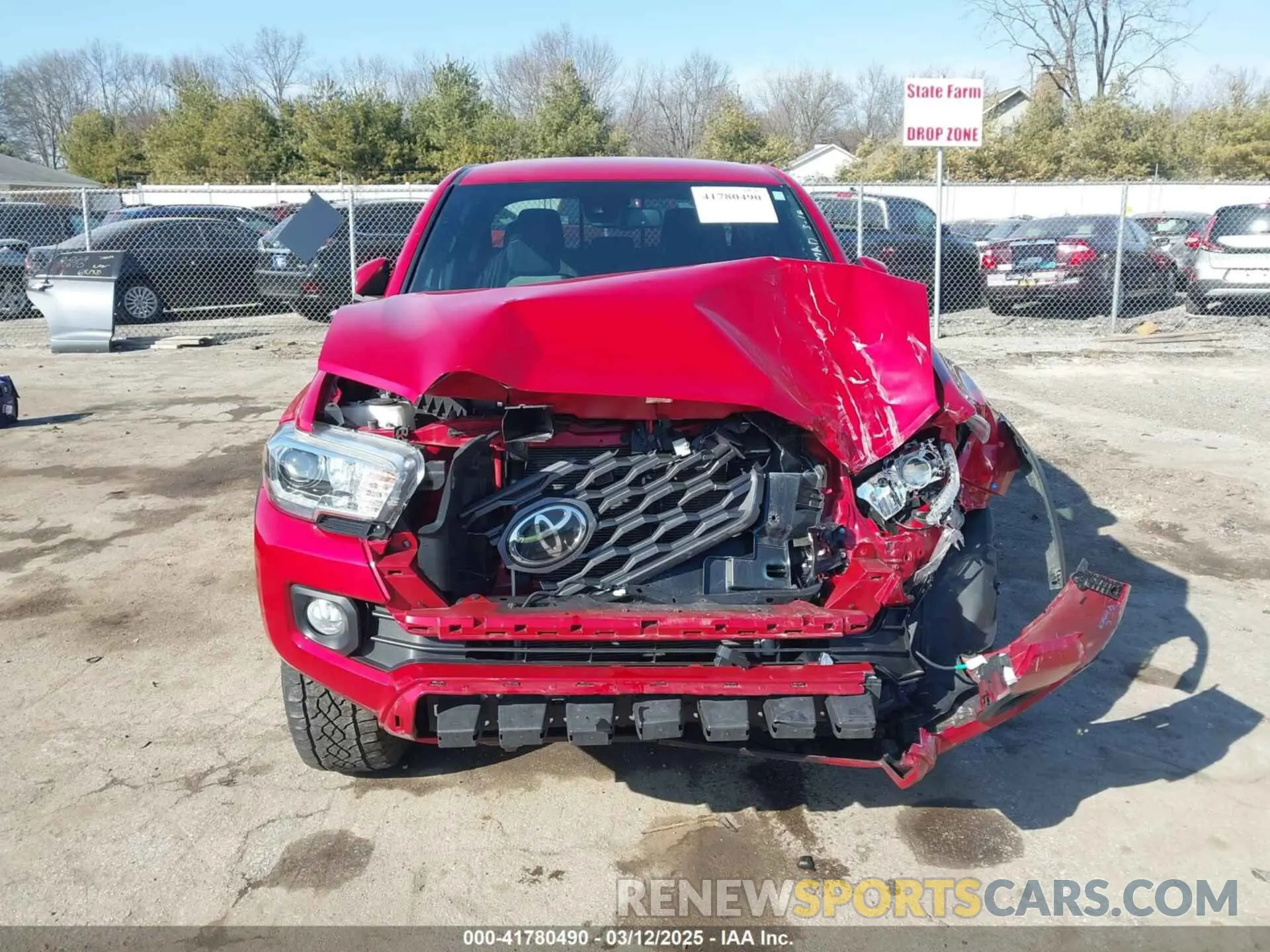 12 Photograph of a damaged car 3TMCZ5AN5LM347979 TOYOTA TACOMA 2020