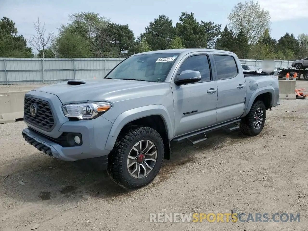 1 Photograph of a damaged car 3TMCZ5AN6LM291471 TOYOTA TACOMA 2020