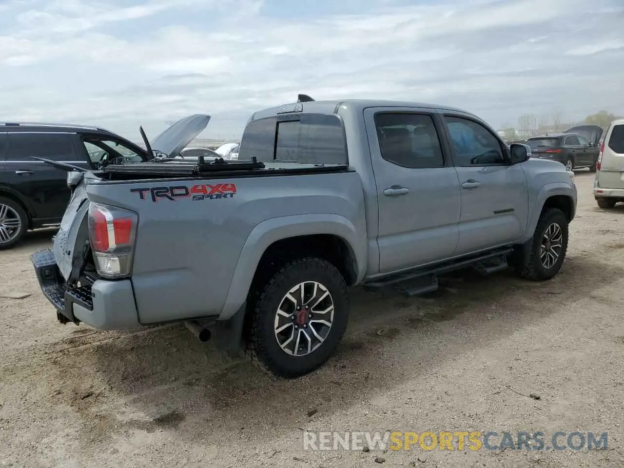 3 Photograph of a damaged car 3TMCZ5AN6LM291471 TOYOTA TACOMA 2020