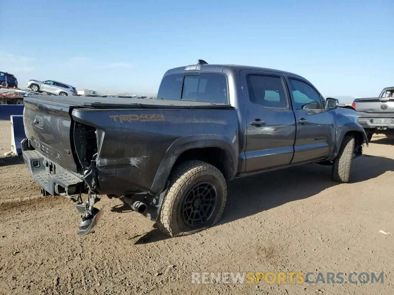 3 Photograph of a damaged car 3TMCZ5AN6LM302906 TOYOTA TACOMA 2020