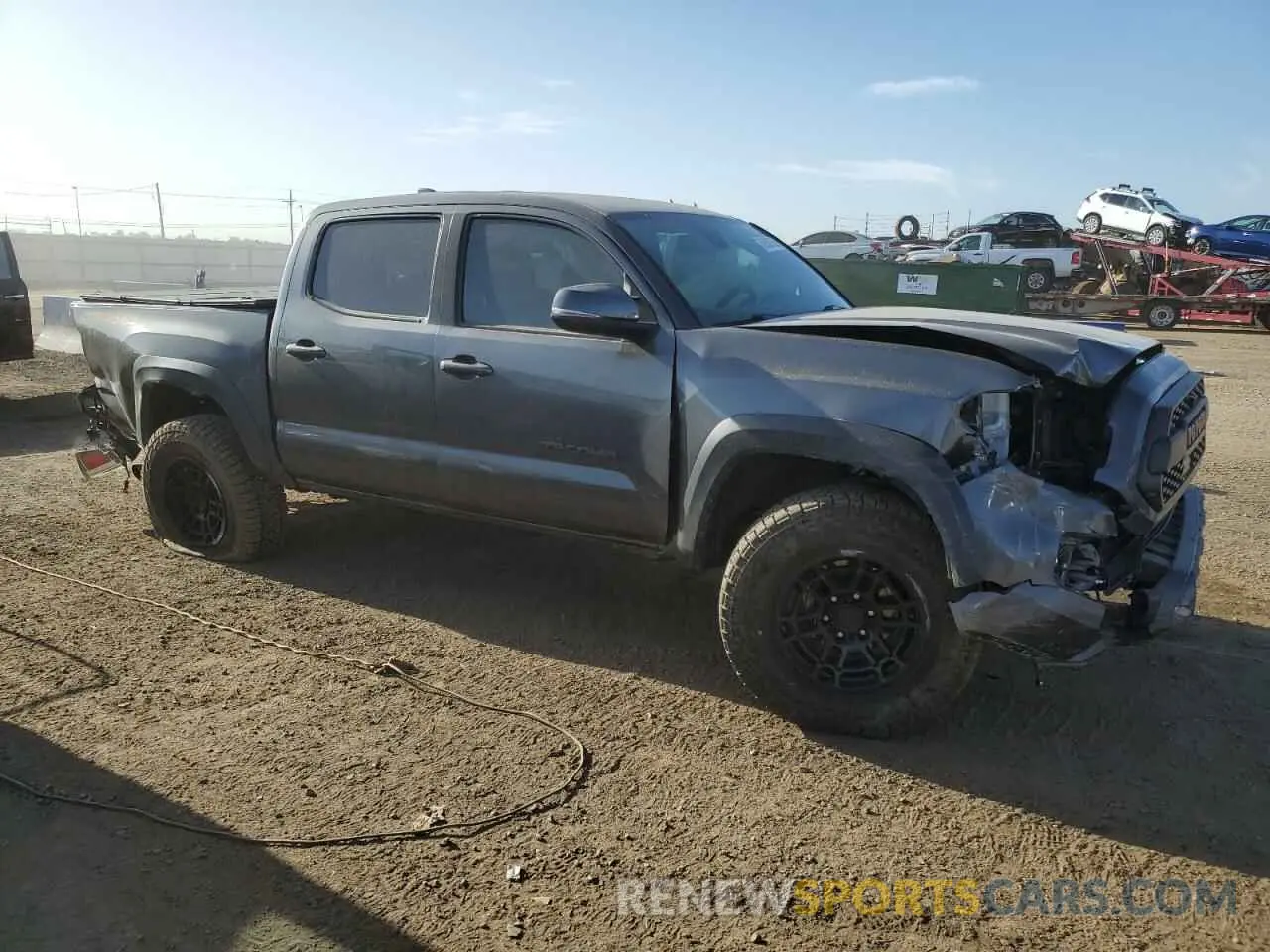 4 Photograph of a damaged car 3TMCZ5AN6LM302906 TOYOTA TACOMA 2020