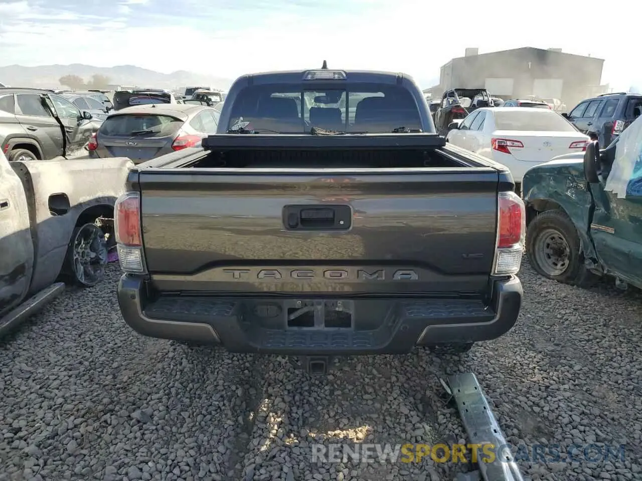6 Photograph of a damaged car 3TMCZ5AN6LM304980 TOYOTA TACOMA 2020