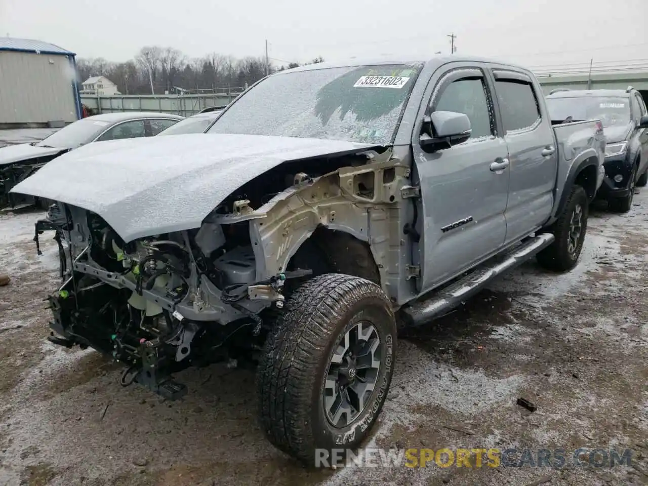 2 Photograph of a damaged car 3TMCZ5AN6LM319446 TOYOTA TACOMA 2020