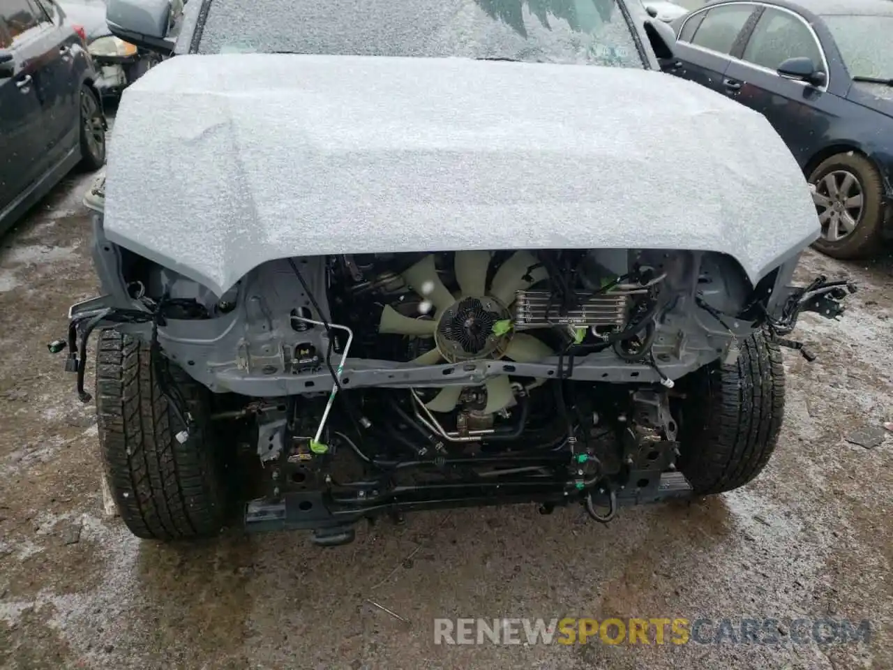 9 Photograph of a damaged car 3TMCZ5AN6LM319446 TOYOTA TACOMA 2020