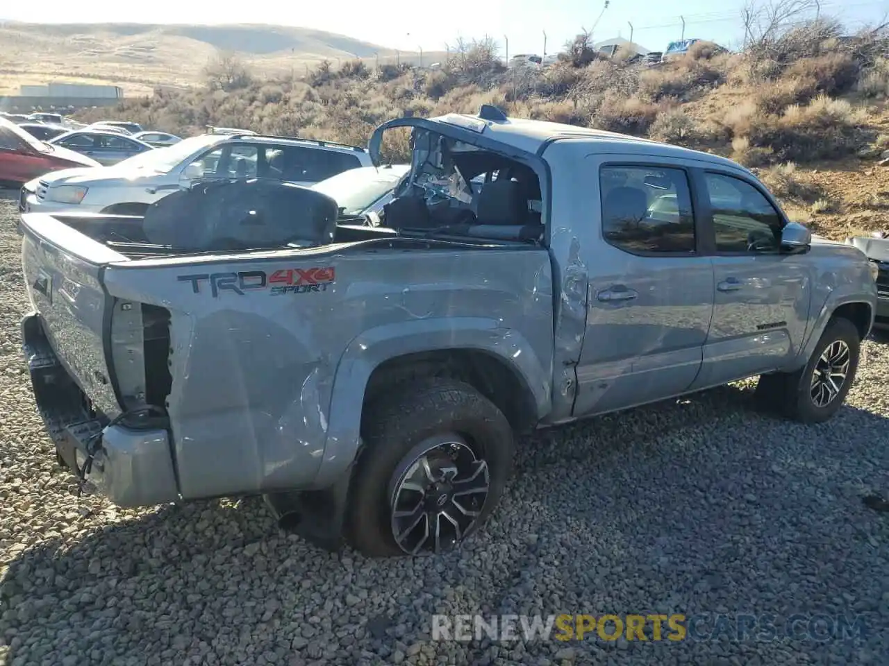 3 Photograph of a damaged car 3TMCZ5AN6LM320077 TOYOTA TACOMA 2020