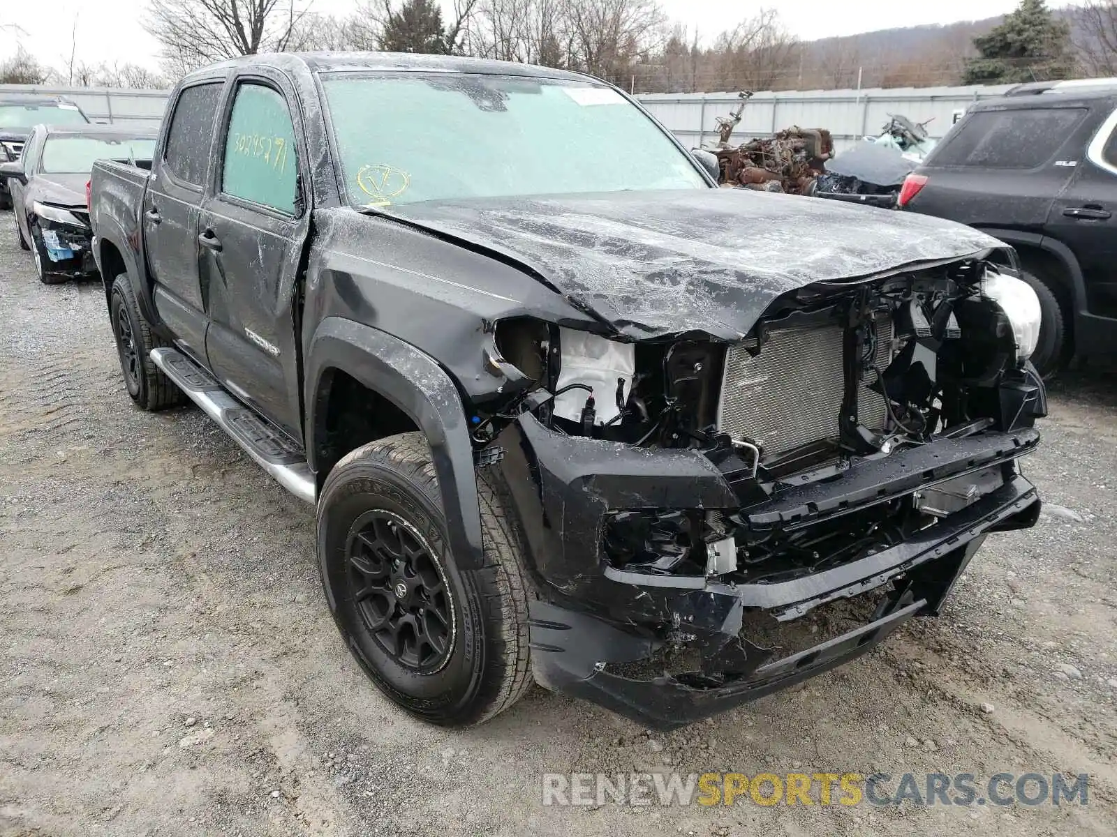 1 Photograph of a damaged car 3TMCZ5AN6LM354309 TOYOTA TACOMA 2020