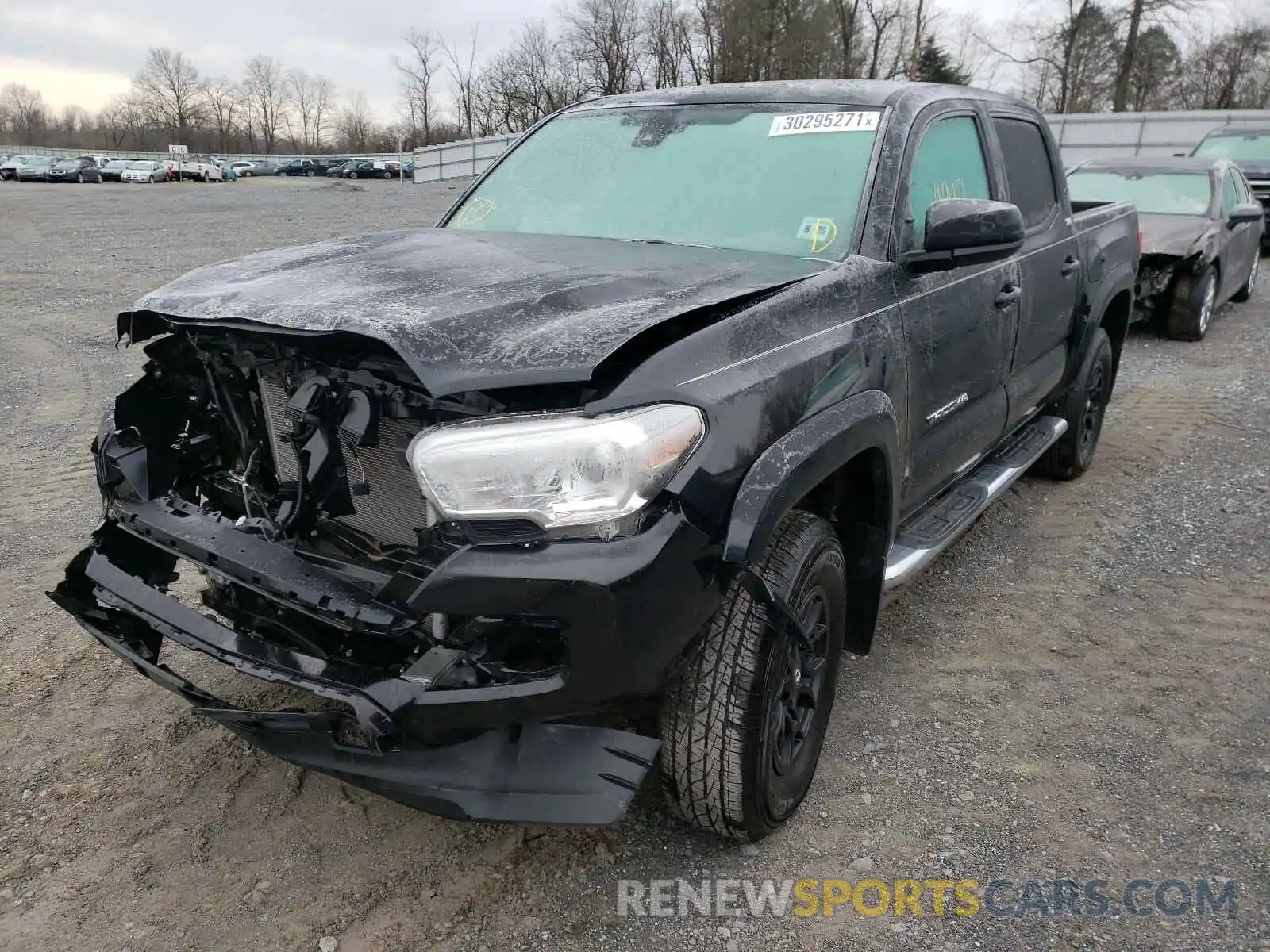 2 Photograph of a damaged car 3TMCZ5AN6LM354309 TOYOTA TACOMA 2020