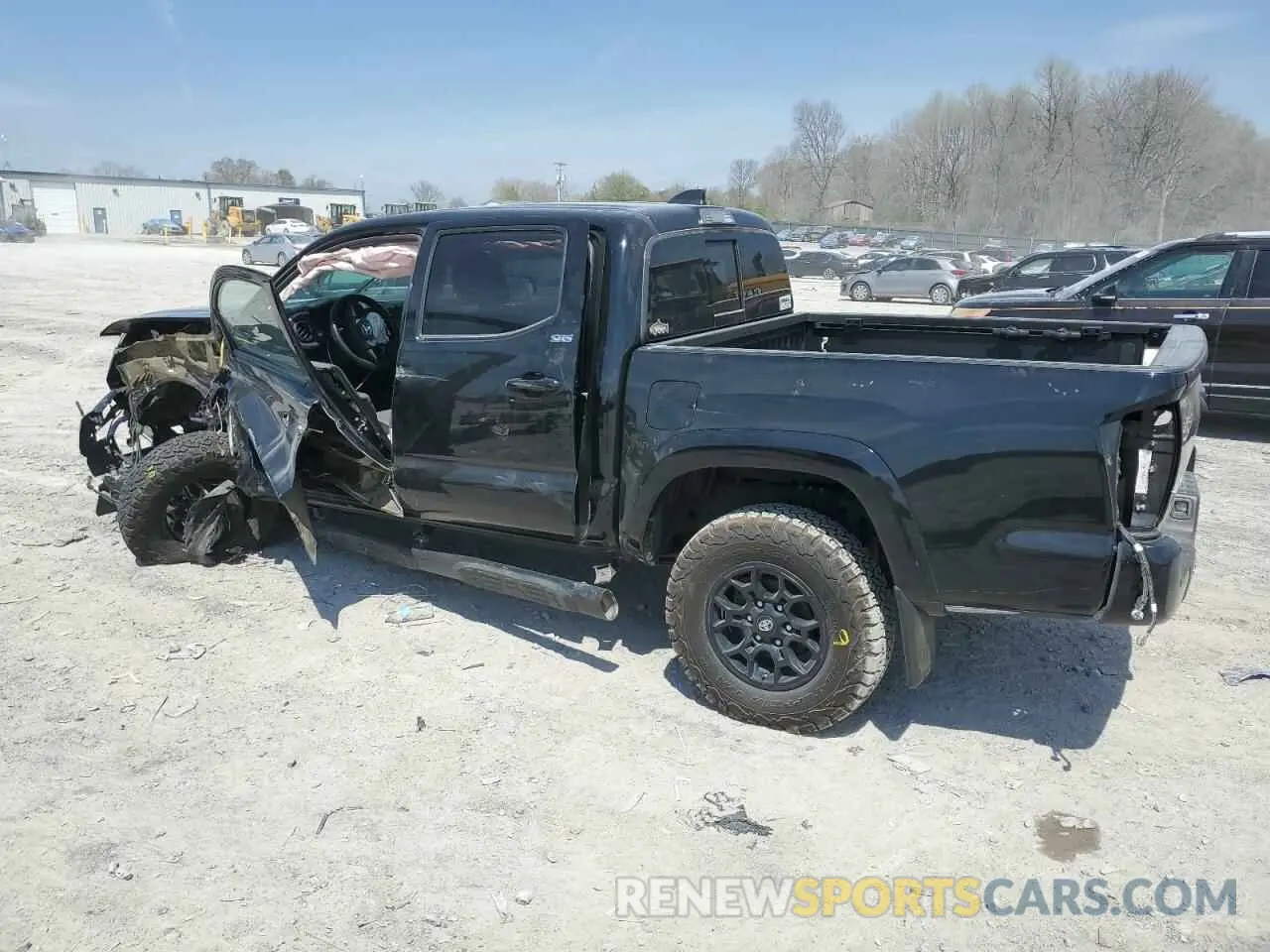 2 Photograph of a damaged car 3TMCZ5AN6LM362331 TOYOTA TACOMA 2020