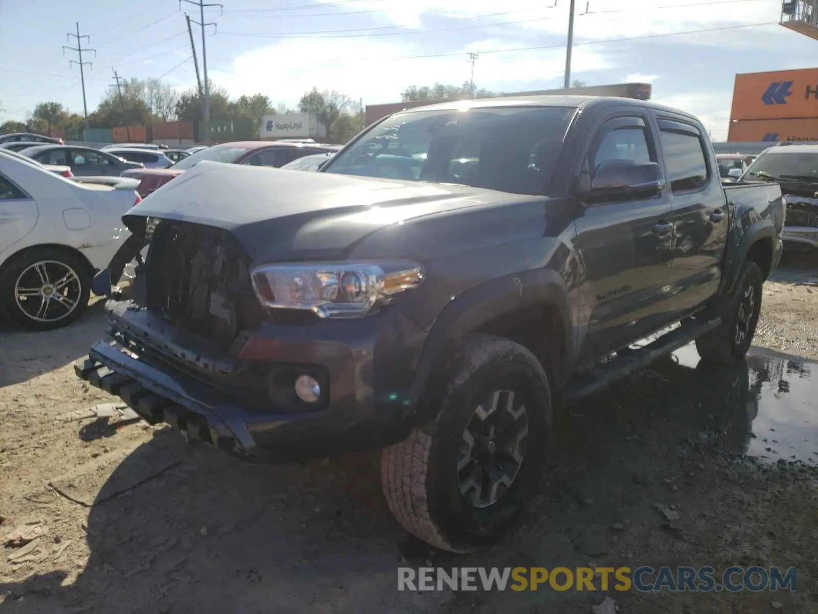 2 Photograph of a damaged car 3TMCZ5AN7LM289423 TOYOTA TACOMA 2020