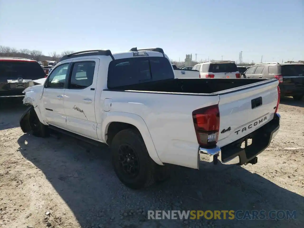 3 Photograph of a damaged car 3TMCZ5AN7LM307287 TOYOTA TACOMA 2020