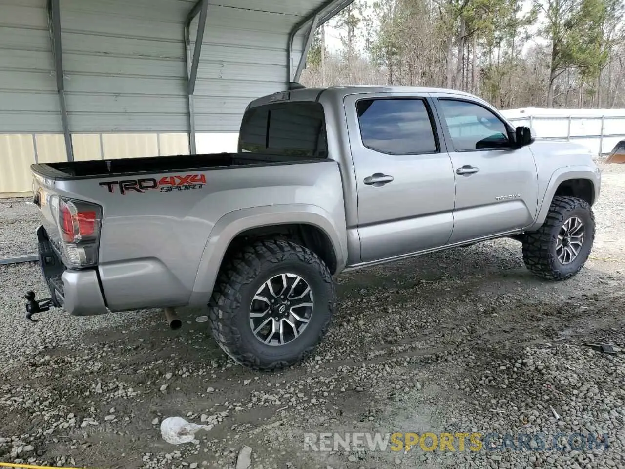 3 Photograph of a damaged car 3TMCZ5AN7LM308097 TOYOTA TACOMA 2020