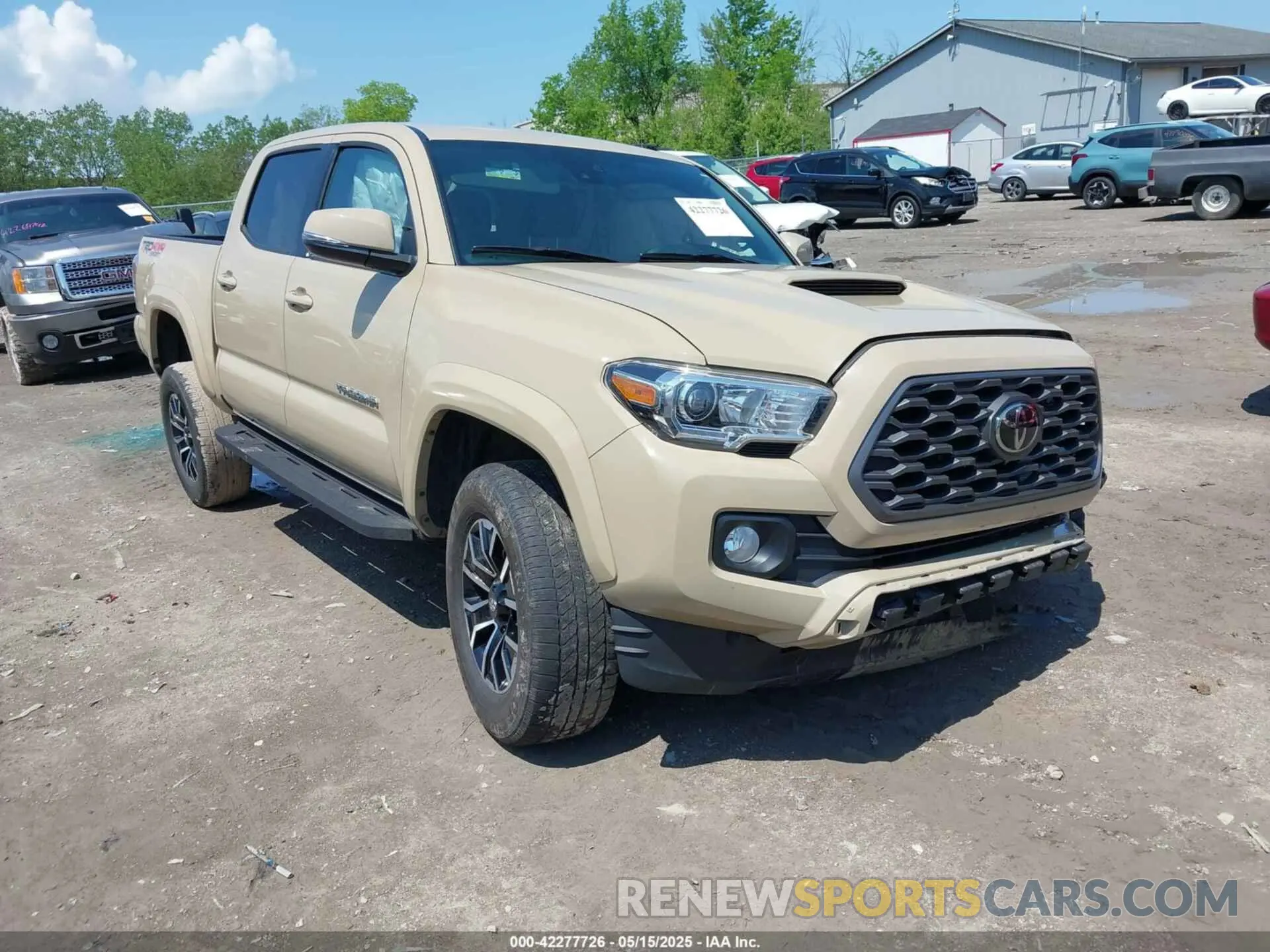 1 Photograph of a damaged car 3TMCZ5AN7LM308553 TOYOTA TACOMA 2020