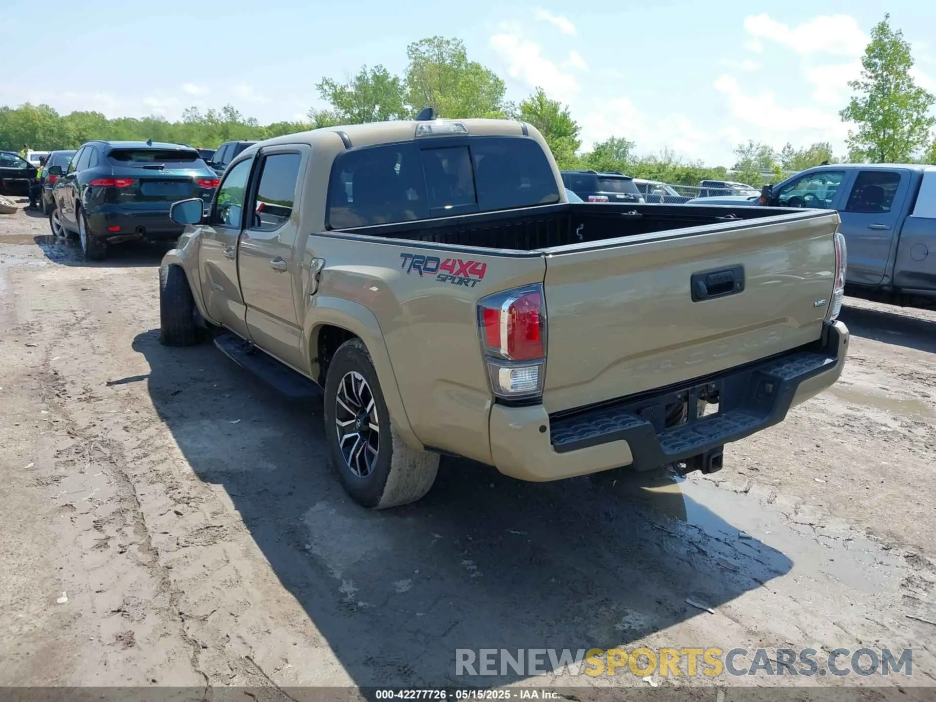 3 Photograph of a damaged car 3TMCZ5AN7LM308553 TOYOTA TACOMA 2020