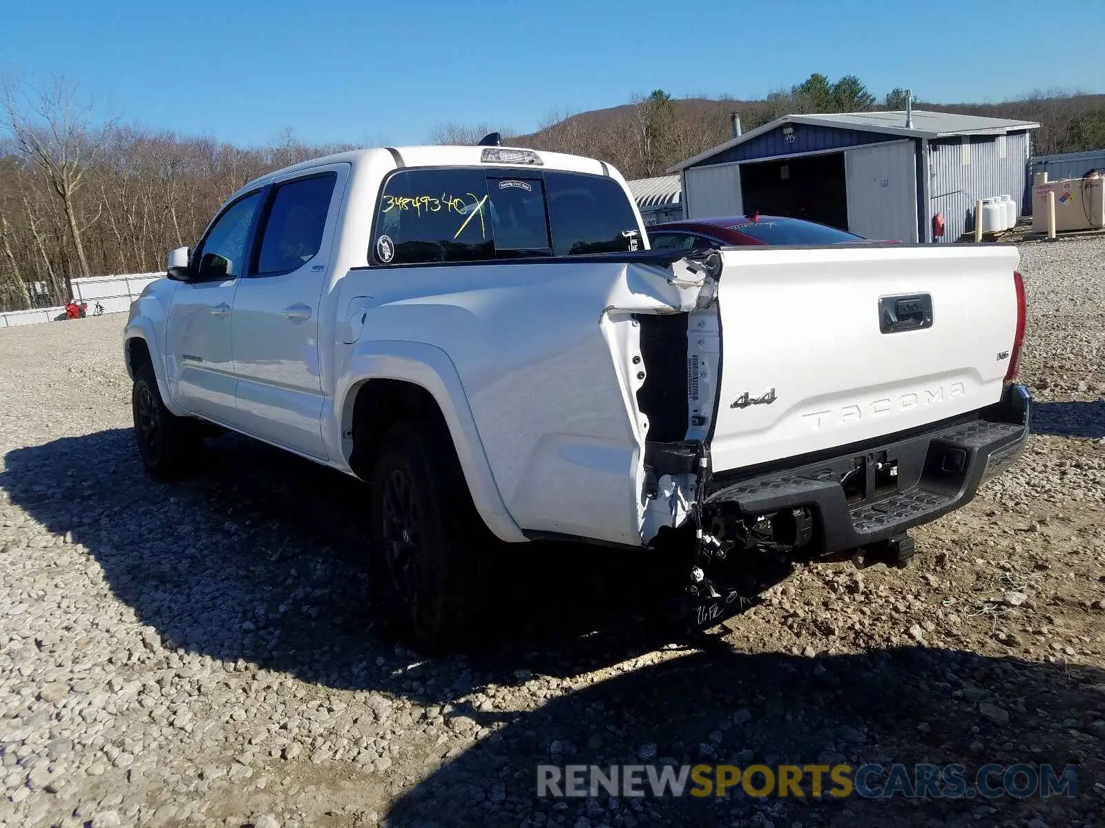 3 Photograph of a damaged car 3TMCZ5AN7LM313252 TOYOTA TACOMA 2020
