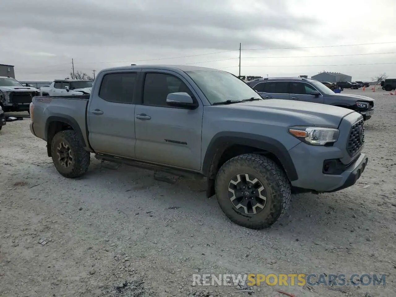 4 Photograph of a damaged car 3TMCZ5AN7LM334618 TOYOTA TACOMA 2020