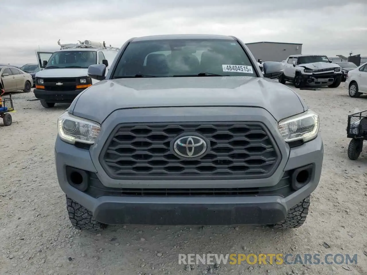 5 Photograph of a damaged car 3TMCZ5AN7LM334618 TOYOTA TACOMA 2020