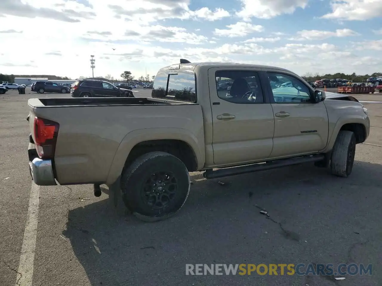 3 Photograph of a damaged car 3TMCZ5AN8LM327080 TOYOTA TACOMA 2020