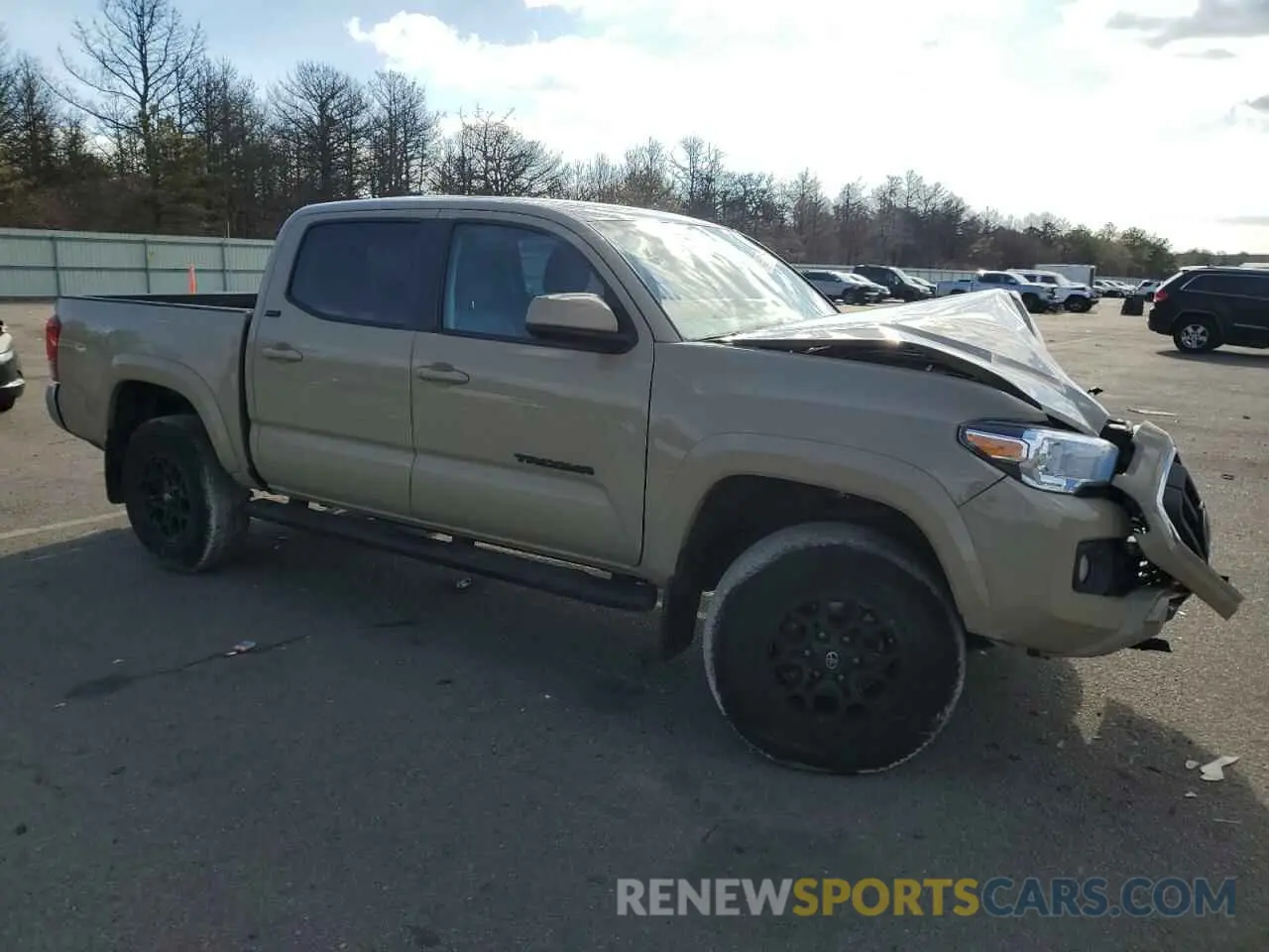 4 Photograph of a damaged car 3TMCZ5AN8LM327080 TOYOTA TACOMA 2020