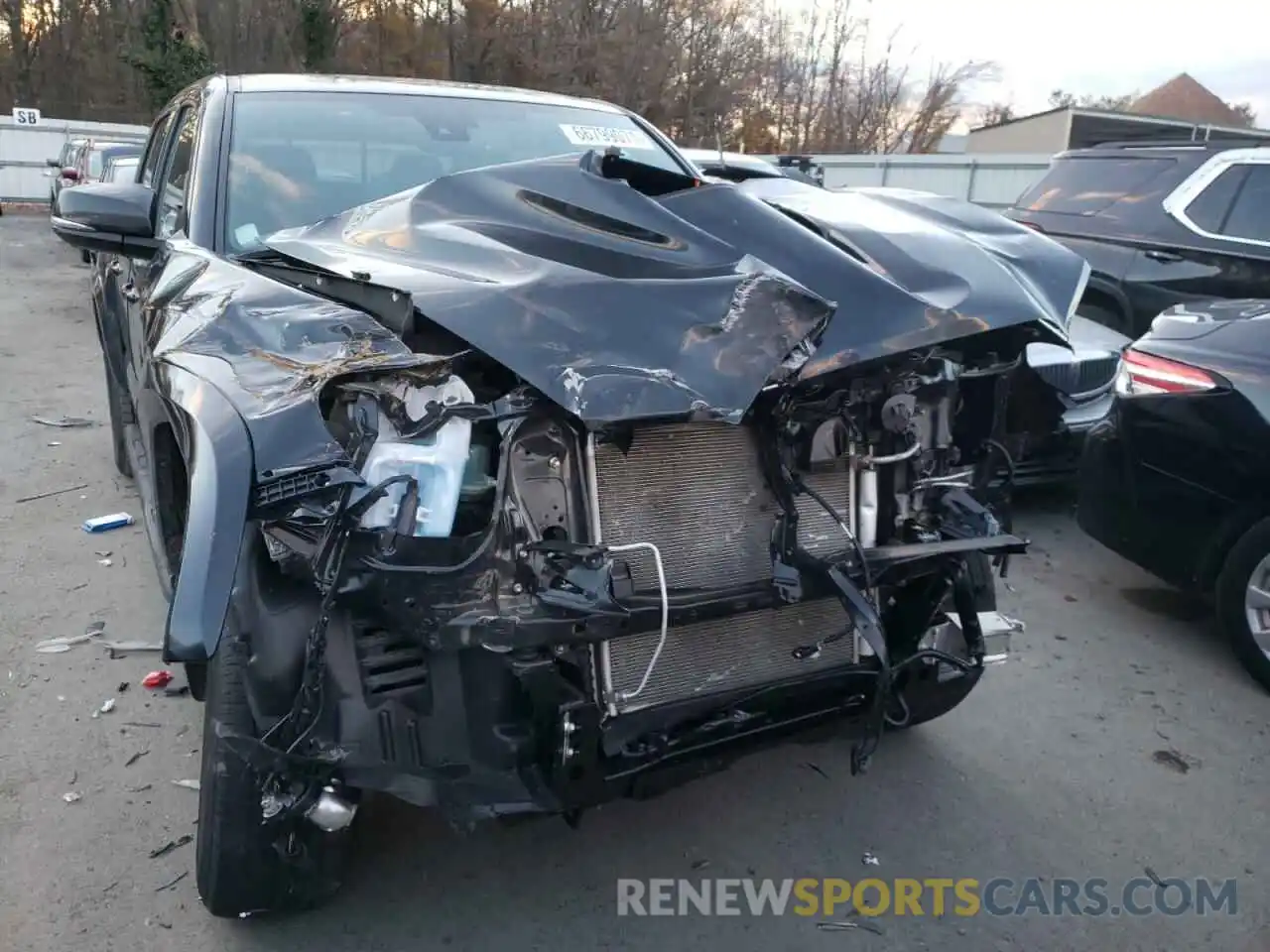 9 Photograph of a damaged car 3TMCZ5AN8LM328990 TOYOTA TACOMA 2020