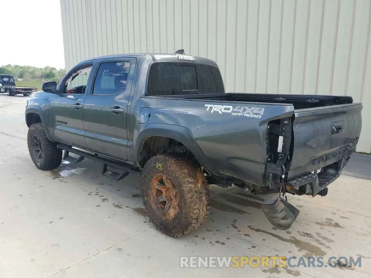 2 Photograph of a damaged car 3TMCZ5AN8LM355879 TOYOTA TACOMA 2020