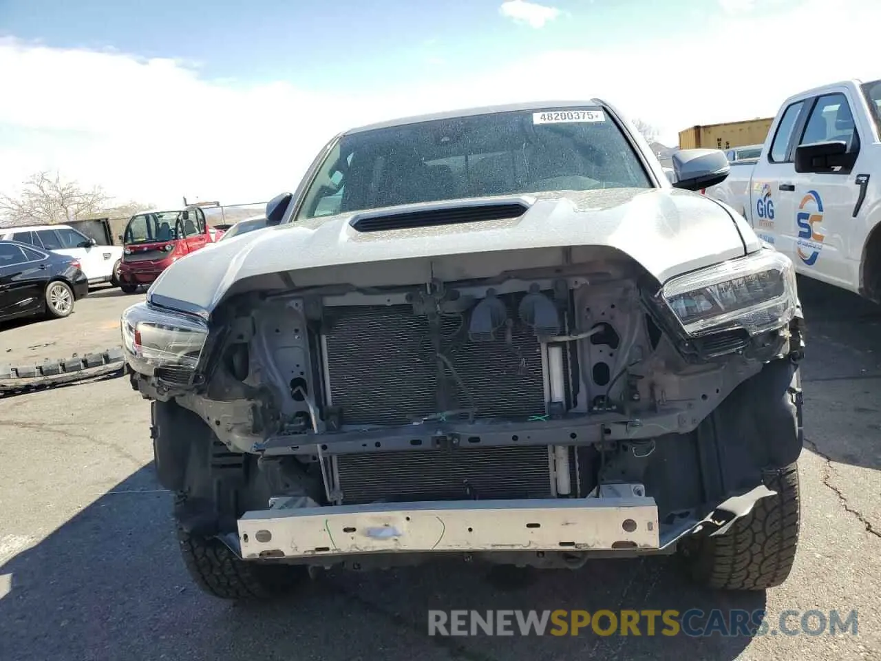 5 Photograph of a damaged car 3TMCZ5AN8LM361150 TOYOTA TACOMA 2020