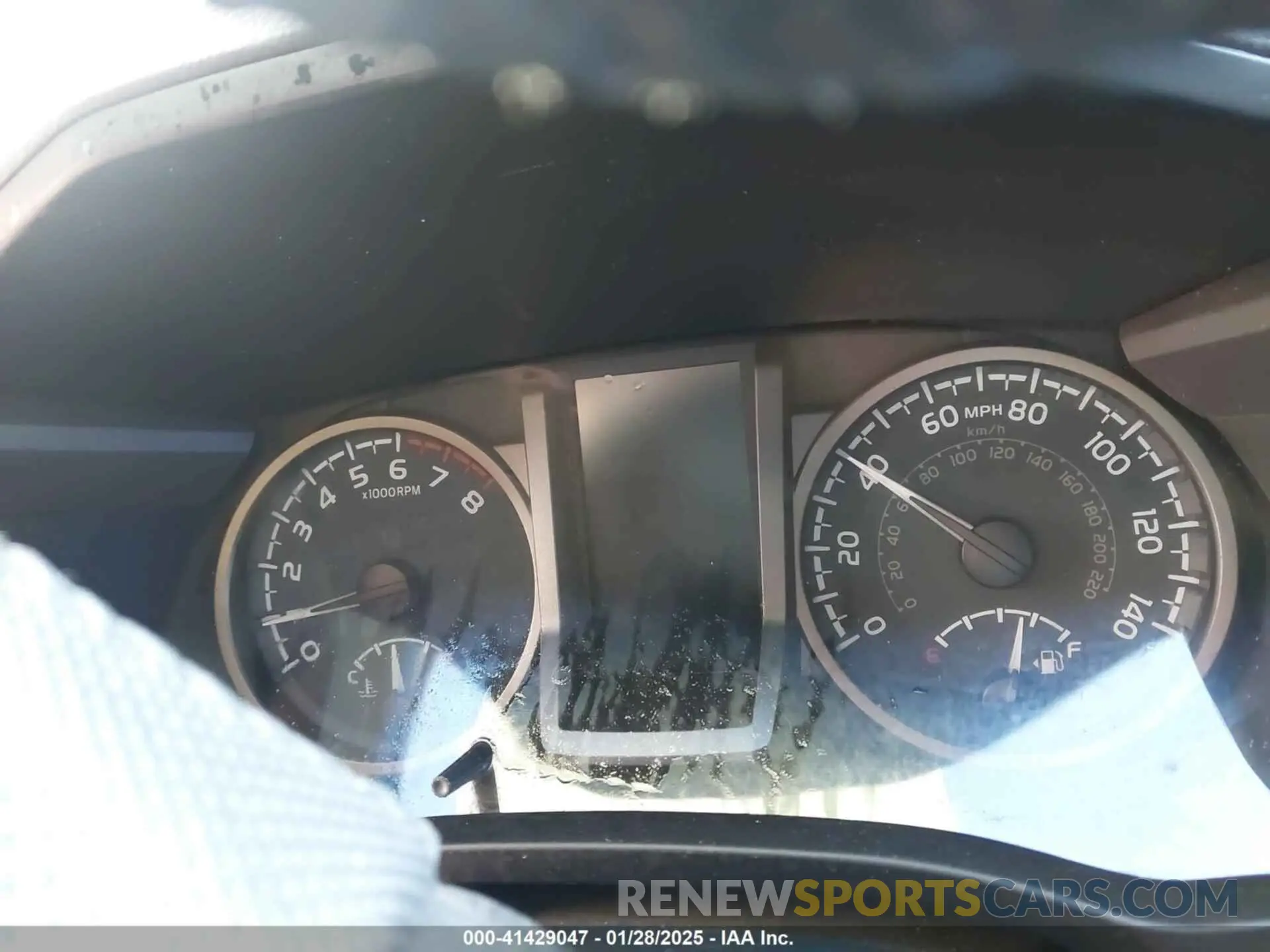 7 Photograph of a damaged car 3TMCZ5AN9LM307307 TOYOTA TACOMA 2020